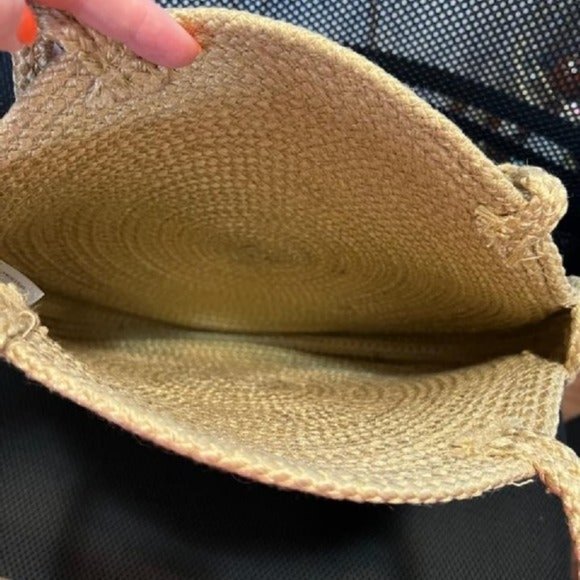 Magid Jute Round Shoulder Bag - Picture 3 of 5